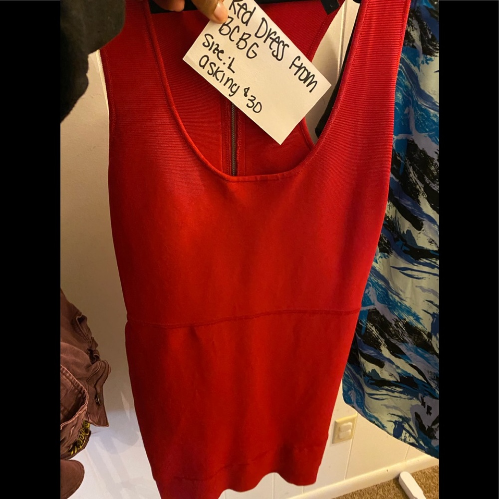 Red BCB dress